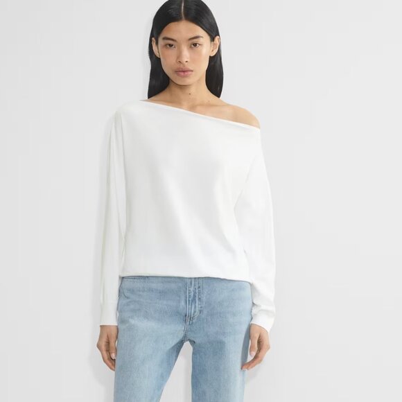 Aritzia Babaton Inspiration Sweater (M, White) - Picture 1 of 6